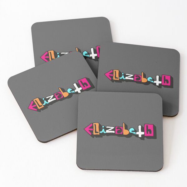 Item preview, ELIZABETH Custom Text Birthday Name designed and sold by Danylo Mikhnievych.
