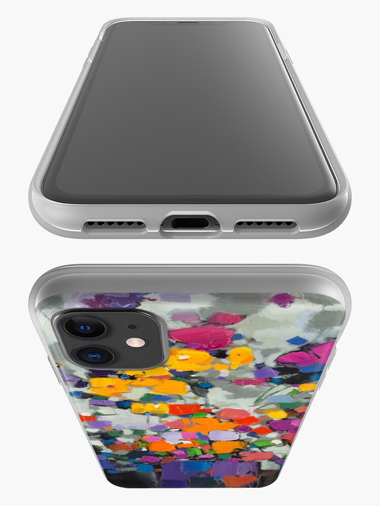 Alternate view of Floral Spectrum 2 iPhone Case & Cover