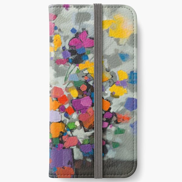 Floral Spectrum 2 iPhone Wallet