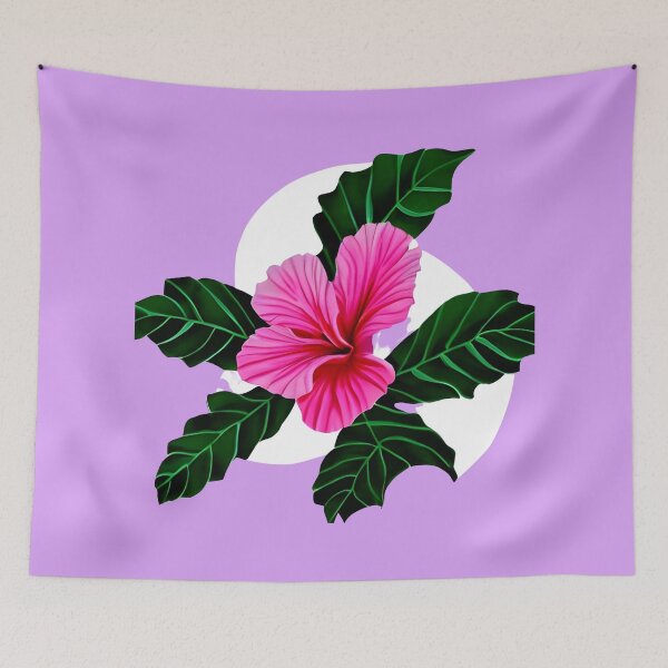 Item preview, Pink hibiscus flower designed and sold by gramizzia.