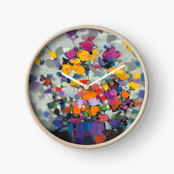 Floral Spectrum 2 Clock