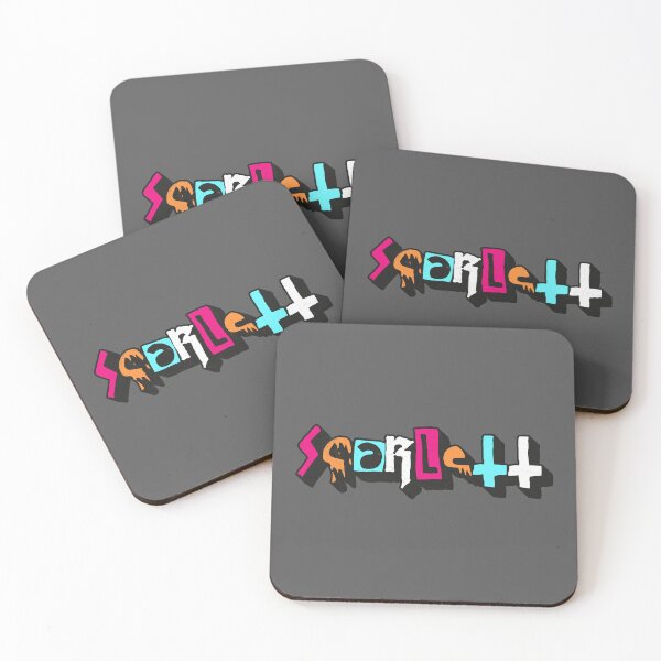 Item preview, SCARLETT Custom Text Birthday Name designed and sold by Danylo Mikhnievych.