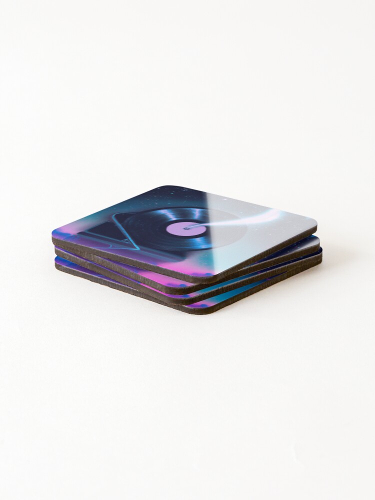 Thumbnail 4 of 5, Coasters (Set of 4), Record of Reverie designed and sold by Reverist.