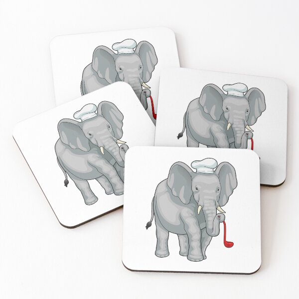 Item preview, Elephant Cook Chef hat designed and sold by Snabdesign84.