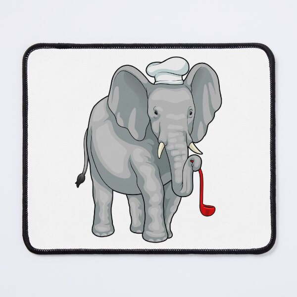 Item preview, Elephant Cook Chef hat designed and sold by Snabdesign84.