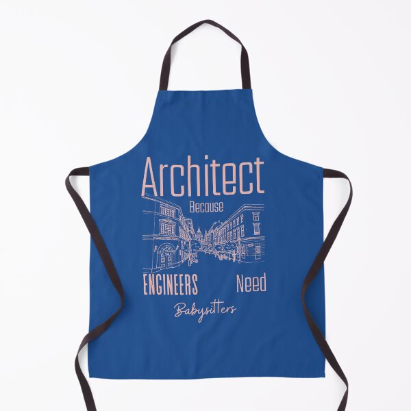 Item preview, Architect Because Engineers Need Babysitters (blueprint)  designed and sold by Novelty-Shirts.