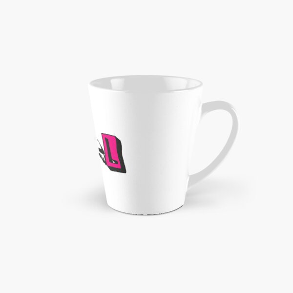 Harriet letter H crest pink unicorn name meaning Coffee Mug