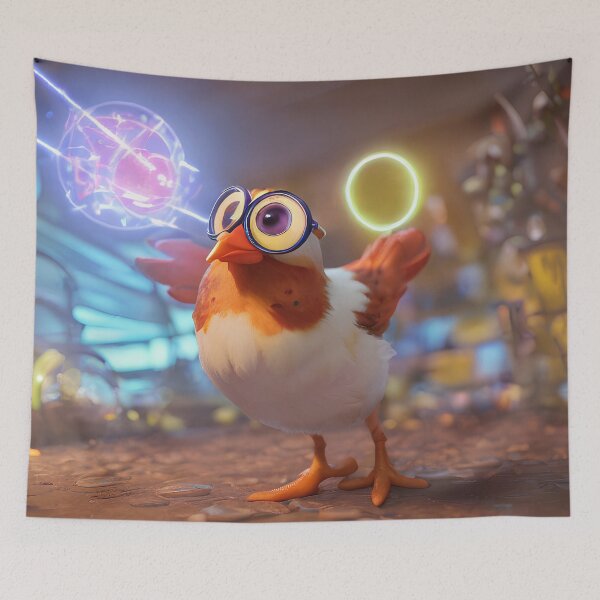 Item preview, Henrietta the chicken inventor! designed and sold by BabyShmoopies.