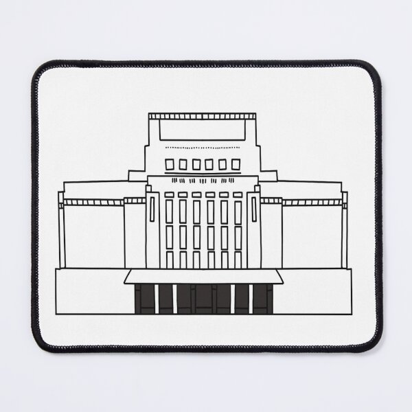 Item preview, Laie lds temple designed and sold by Handdrawnbyzoe.