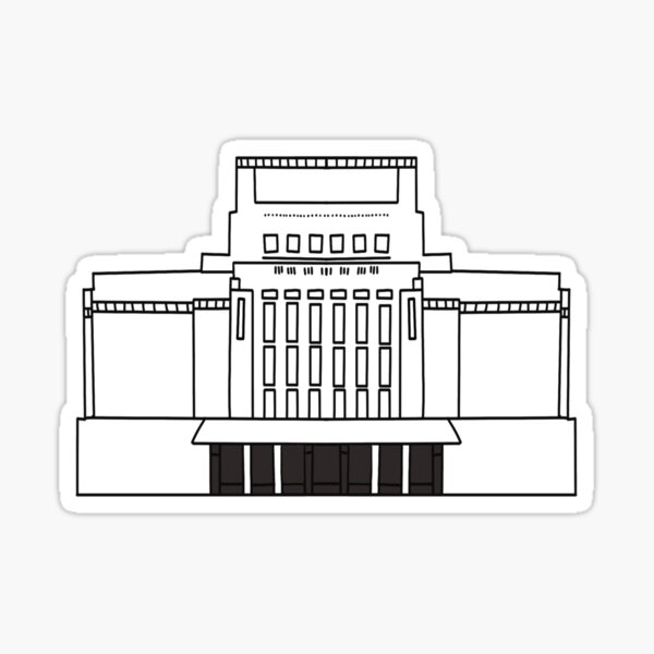 Laie lds temple Sticker