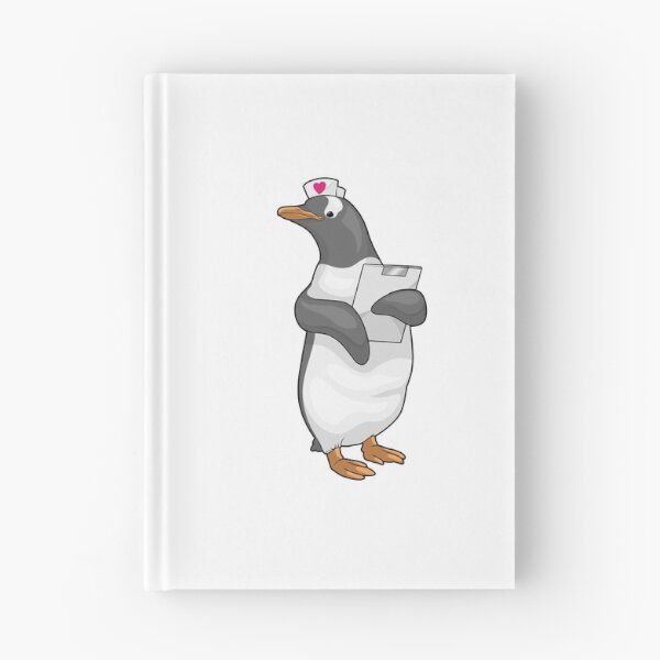 Item preview, Penguin Nurse Clipboard designed and sold by Snabdesign84.