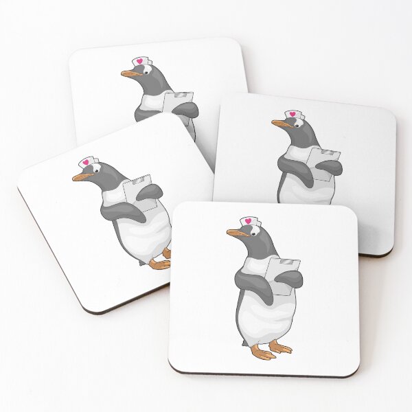 Item preview, Penguin Nurse Clipboard designed and sold by Snabdesign84.