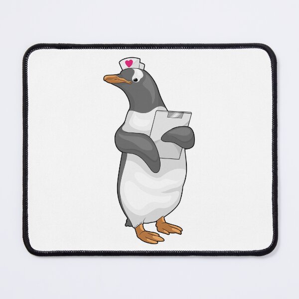 Item preview, Penguin Nurse Clipboard designed and sold by Snabdesign84.