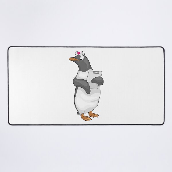 Item preview, Penguin Nurse Clipboard designed and sold by Snabdesign84.