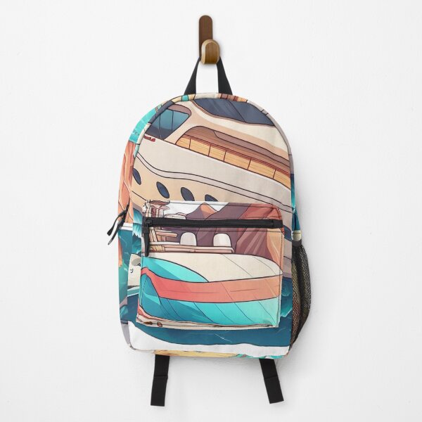 Item preview, Yacht Adventures 4 | Colorful Cartoon Travel designed and sold by Sunchaser World.