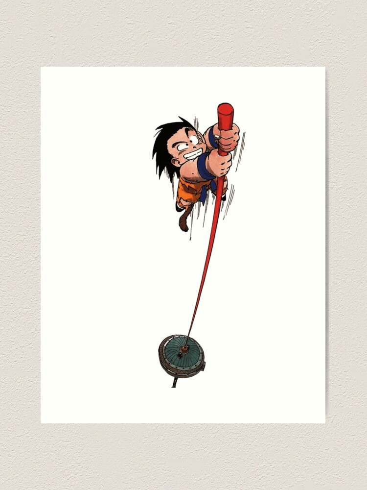 Dragon Ball Son Goku Art Board Print by NameYourWorld