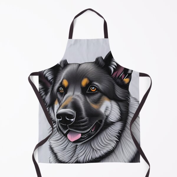 Item preview, Cute German shepherd puppy, charcoal drawing, Ai Generated Art designed and sold by ACC .