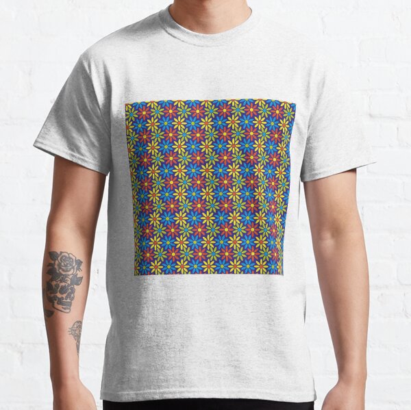 Retro Flower Pattern no.1 Classic T-Shirt