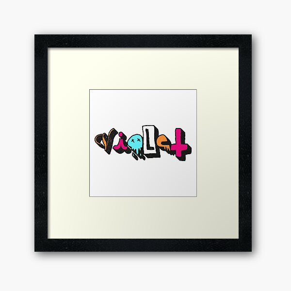 Item preview, VIOLET Custom Text Birthday Name designed and sold by Danylo Mikhnievych.