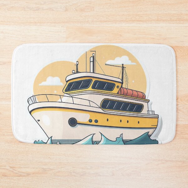 Item preview, Yacht Adventures 5 | Colorful Cartoon Travel designed and sold by Sunchaser World.