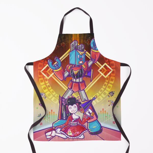 Item preview, PREMIUM: VICTORY ROBOT & GEISHA ZUKIN designed and sold by PirataTuerto.