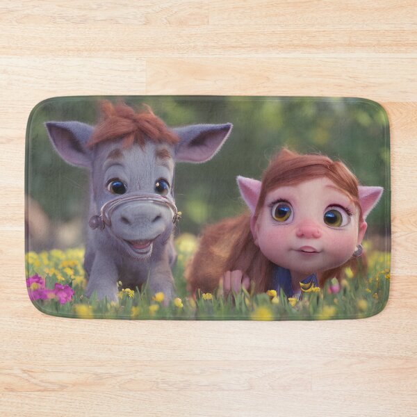 Item preview, Emily and her best friend Lexi the donkey! designed and sold by BabyShmoopies.
