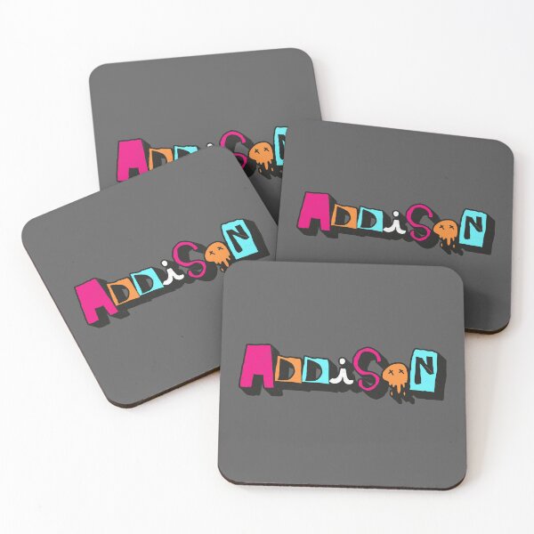 Item preview, ADDISON Custom Text Birthday Name designed and sold by Danylo Mikhnievych.