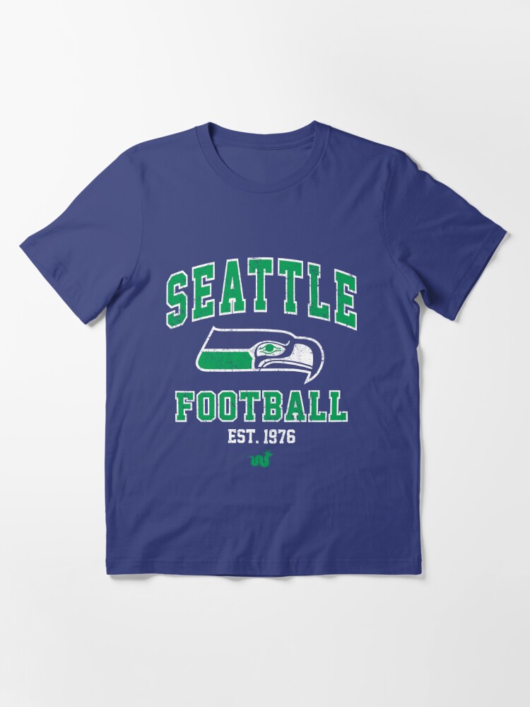 Seattle Seahawks Jersey Shirt 80's Vintage Logo 7 NFL 