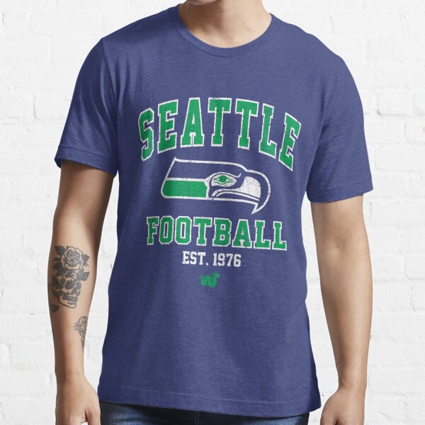 Seattle Seahawks 1976 Retro T-Shirt, Medium