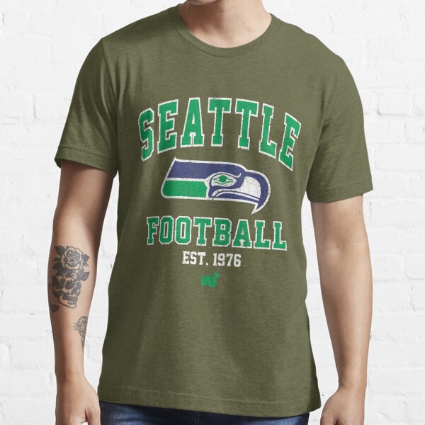 Seattle Seahawks Jersey Shirt 80's Vintage Logo 7 NFL 