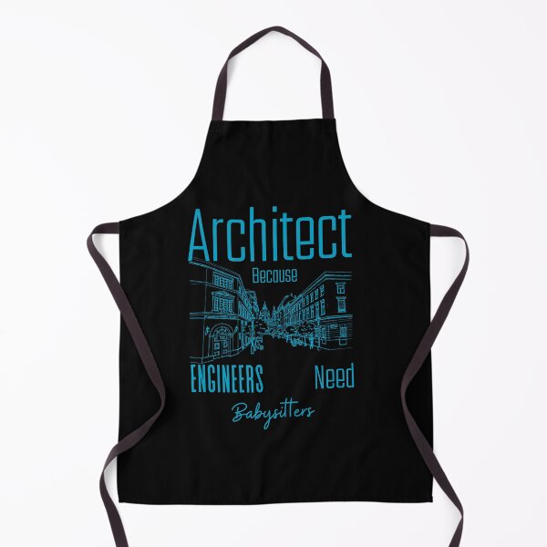 Artikelvorschau, Architekt, weil Ingenieure Babysitter brauchen (Blaupause) entworfen und verkauft von Novelty-Shirts.