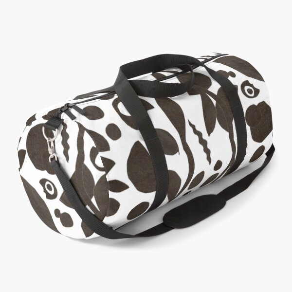 Item preview, Modern Abstract Black and White Blob Collage designed and sold by MoonlightMoth.