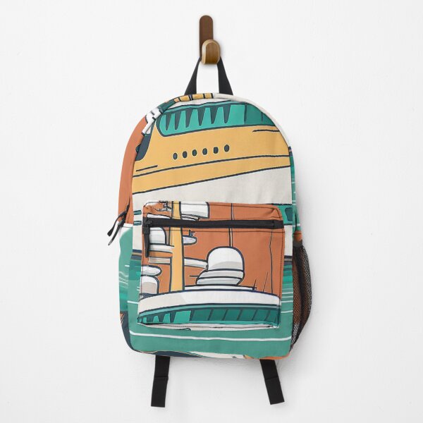 Item preview, Yacht Adventures 9 | Colorful Cartoon Travel designed and sold by Sunchaser World.