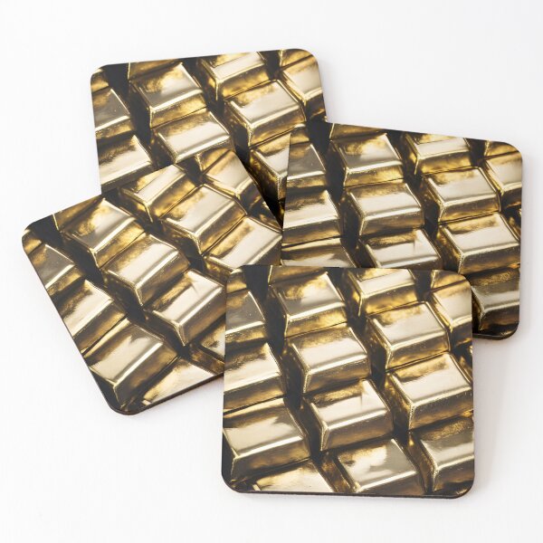 Item preview, Luxurious Rich shiny Gold Bars. Gold Jewelry designed and sold by Olga Nagornaya.