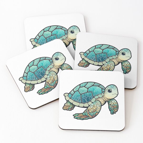 Item preview, Stained Glass Sea Turtle designed and sold by MJ ⭐⭐⭐⭐⭐.