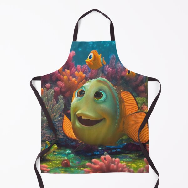 Artikelvorschau, George, der mürrische Fisch, der sein Glück in Freundschaft fand! entworfen und verkauft von BabyShmoopies.