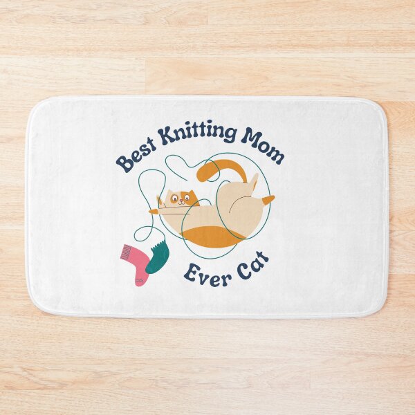 Item preview, Best Knitting Mom Ever Cat designed and sold by Mystic-Roots99.