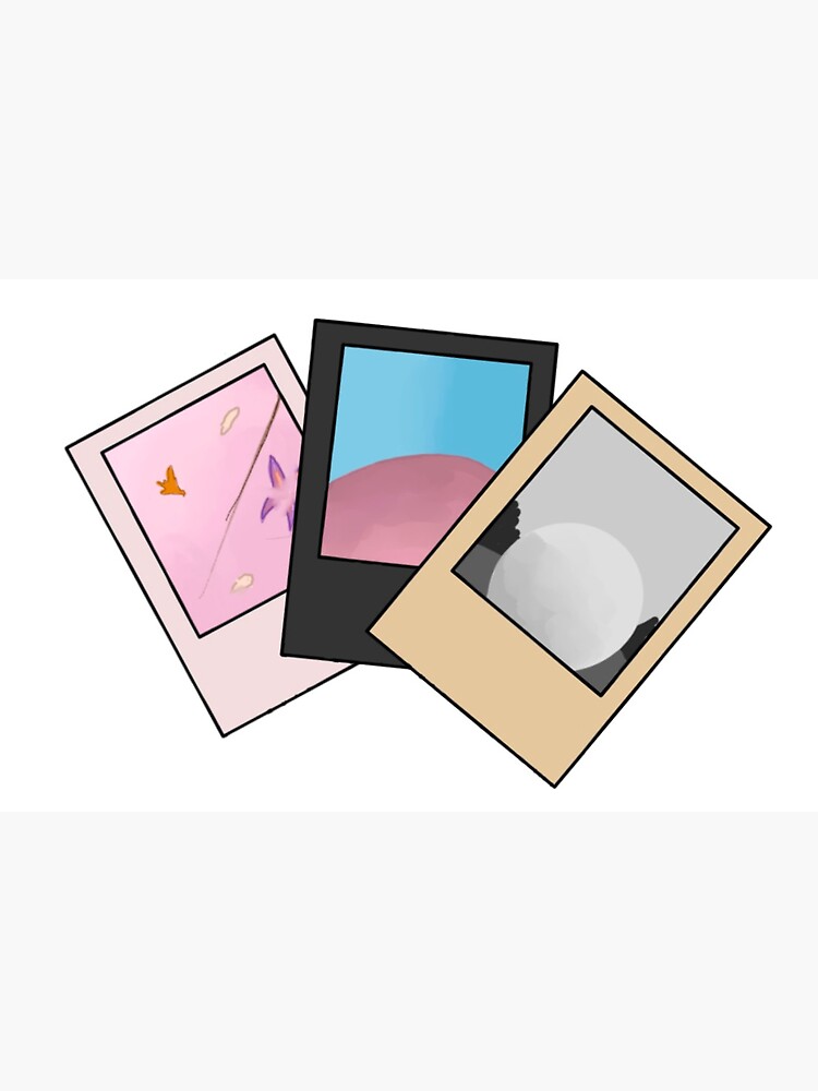 Harry styles album polaroids Sticker