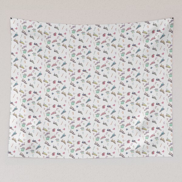 Item preview, Climbing Watercolour Pattern designed and sold by melsmakesmess.