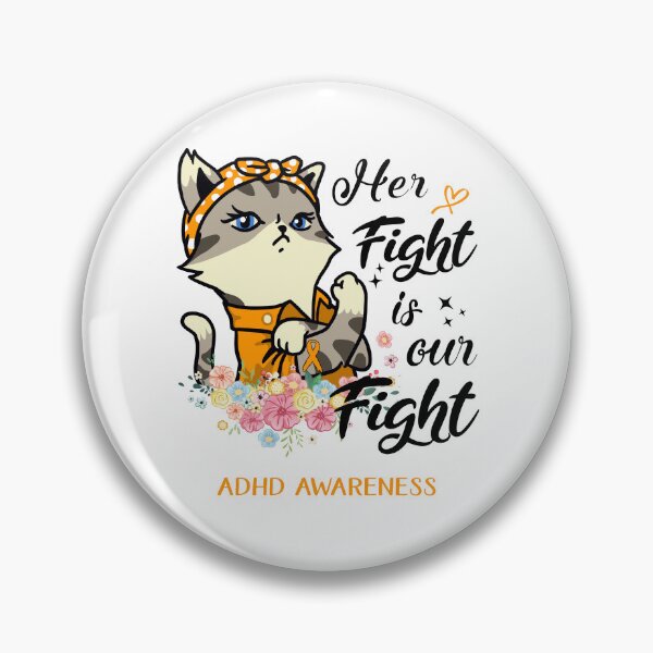 Item preview, ADHD Awareness - Her Fight is our Fight designed and sold by RekaJoJo.