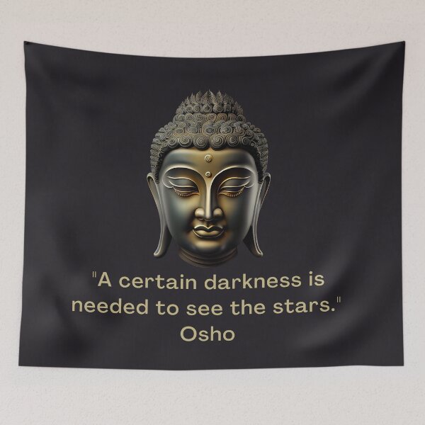 Item preview, Osho - A certain darkness is needed to see the stars designed and sold by RetComly.