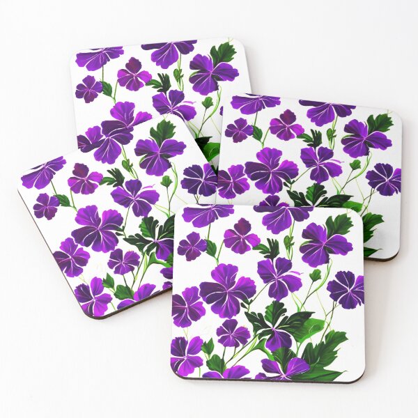 Item preview, Purple hibiscus flower designed and sold by gramizzia.