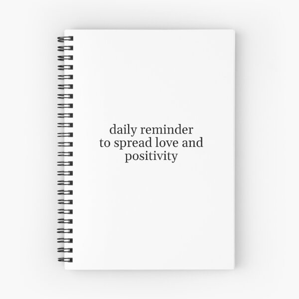 Item preview, Daily Reminder To Spread Love and Positivity designed and sold by em designs.