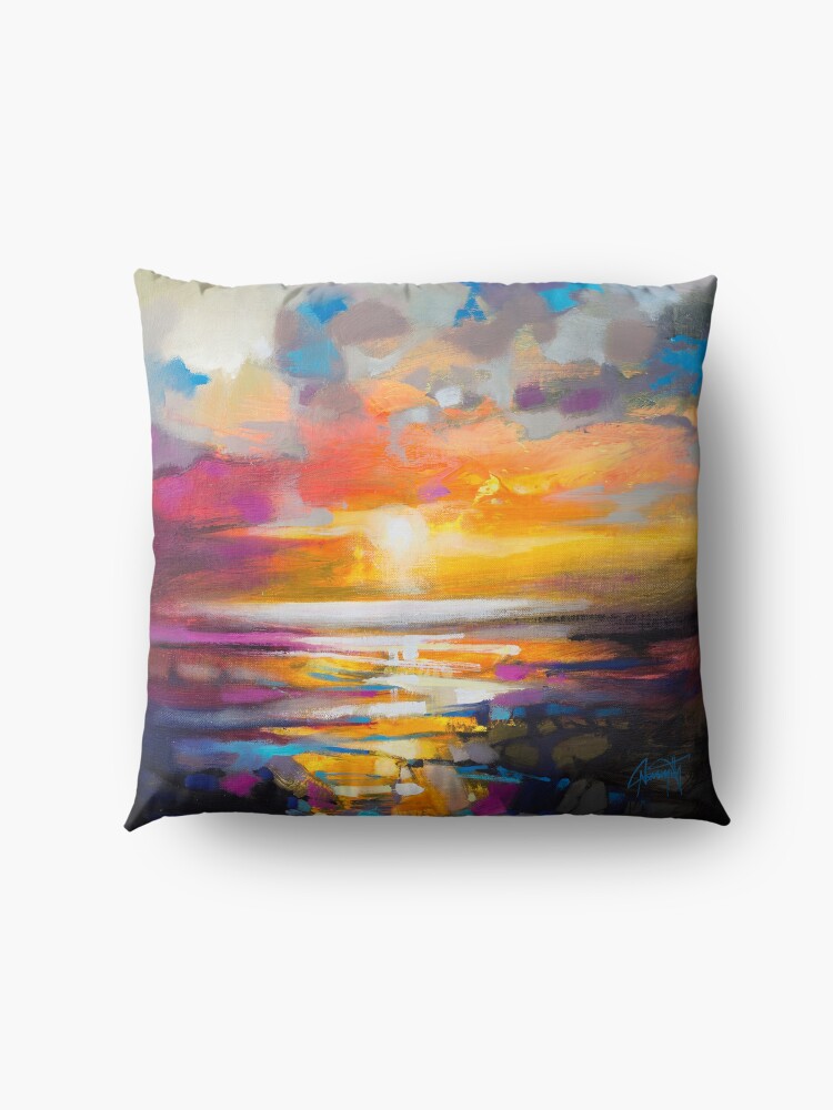 Alternate view of Vivid Light 1 Floor Pillow