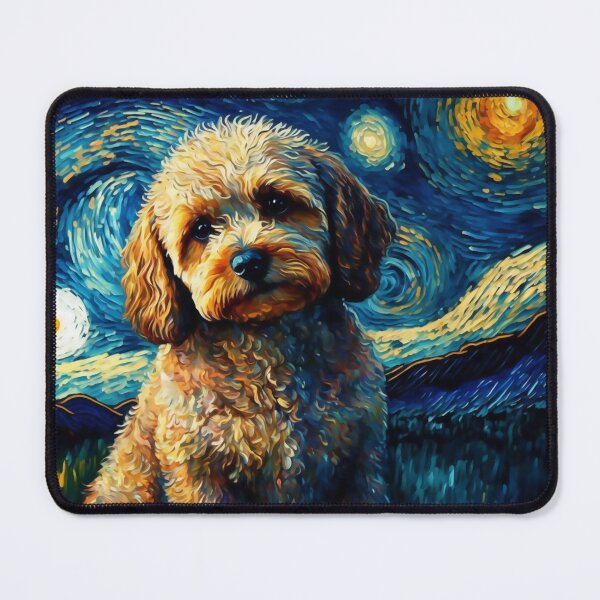 Item preview, Cavoodle Starry Night, Cute Cavapoo designed and sold by Orianah.