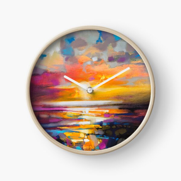Vivid Light 1 Clock