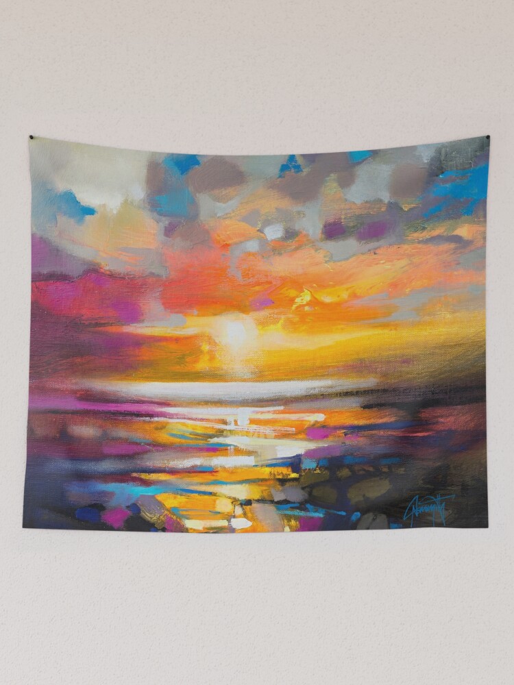 Tapestry, Vivid Light 1 designed and sold by scottnaismith