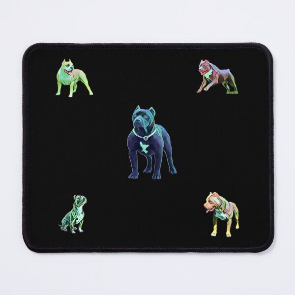 Item preview, Dangerous Pitbull Pattern and Sticker pack - Black designed and sold by Dude Stuff.