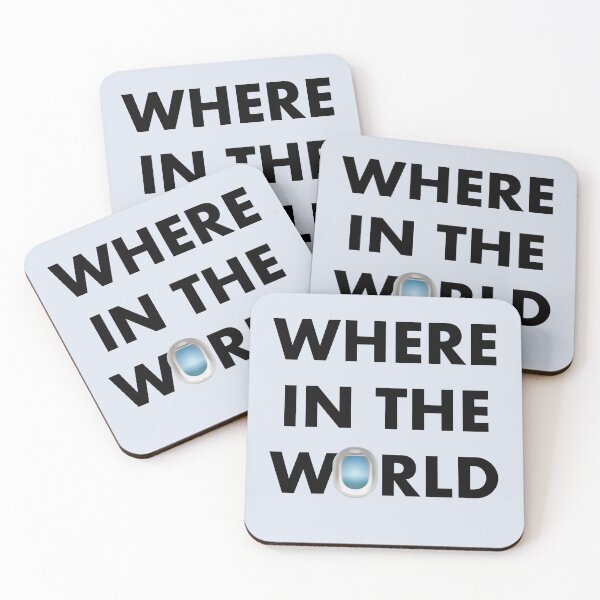 Item preview, Where in the World Airplane Window designed and sold by valeng03.