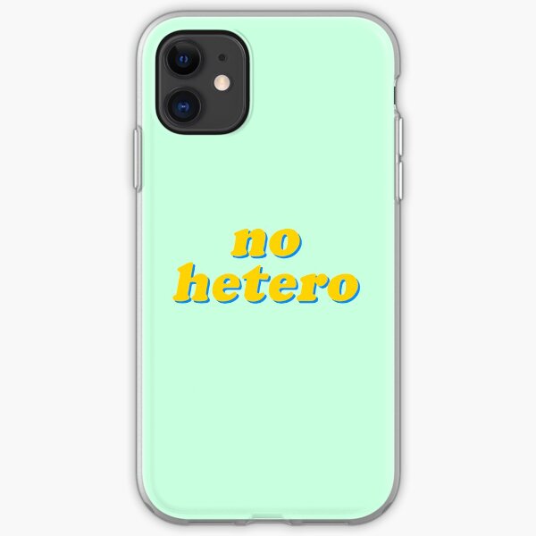 no hetero iPhone Soft Case